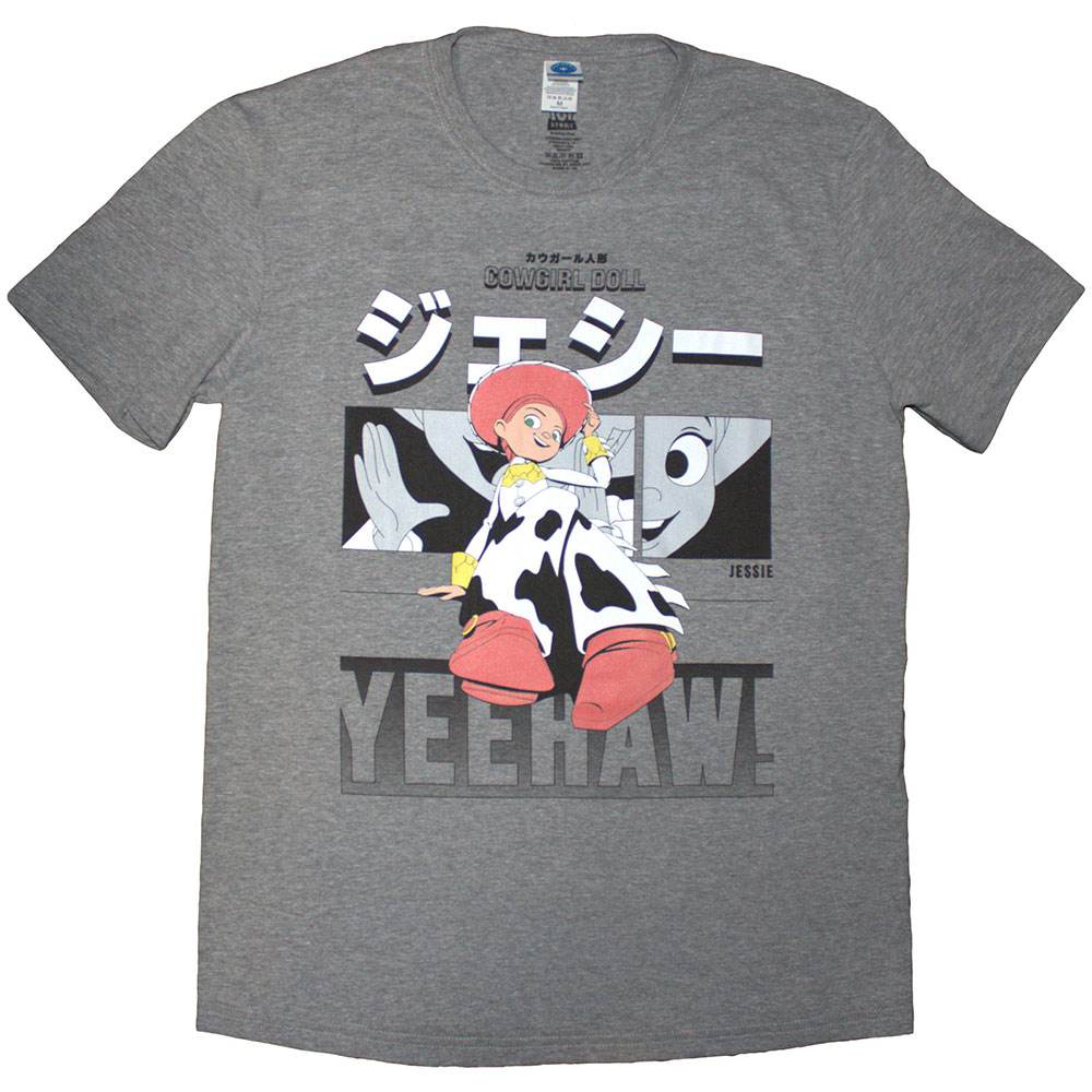 Disney - Toy Story Jessie Yeehaw Heren T-shirt - Grijs